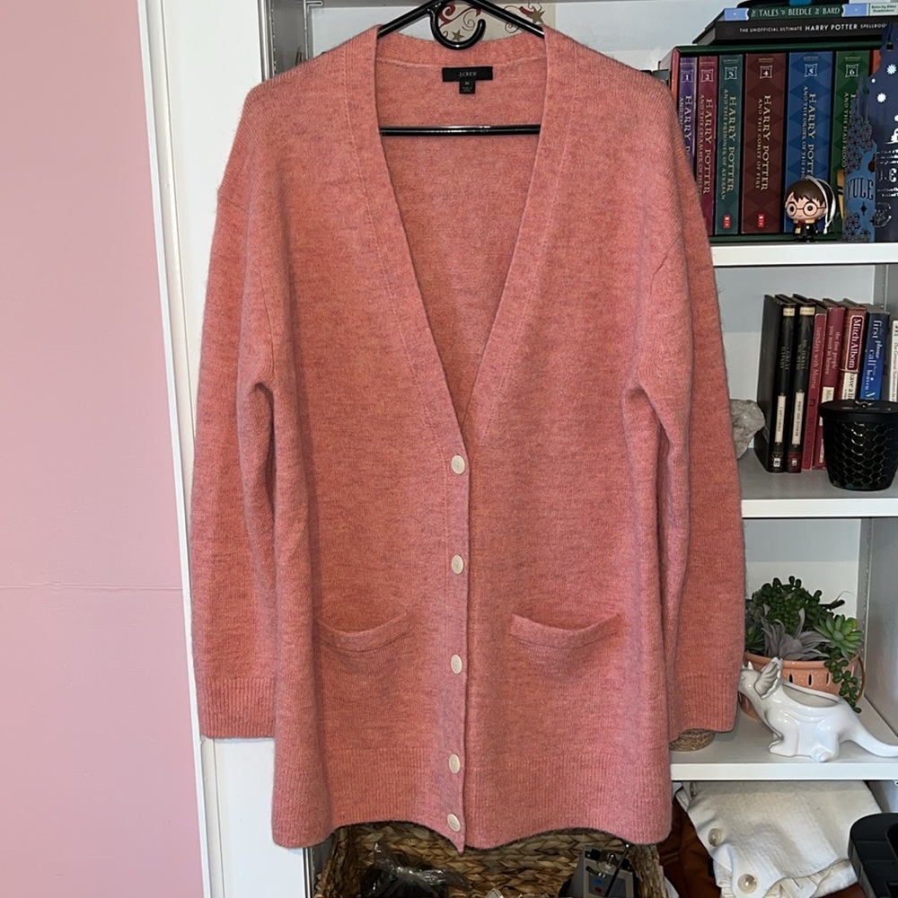J. Crew wool blend cardigan